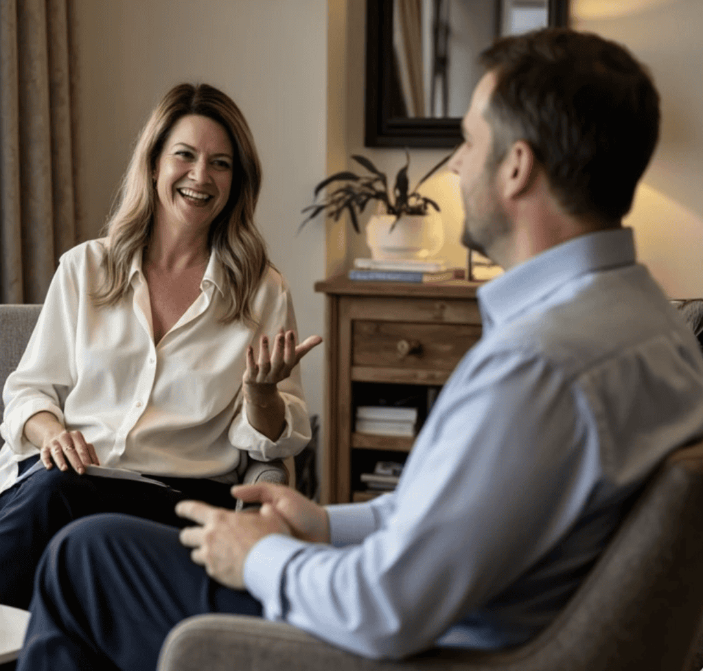 Sue Belton executive coach London on having difficult conversations as a senior leader'